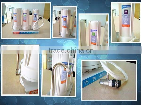 3 stage water filter machine Easy Water Filtration / Countertop 3 Stages Water Filter