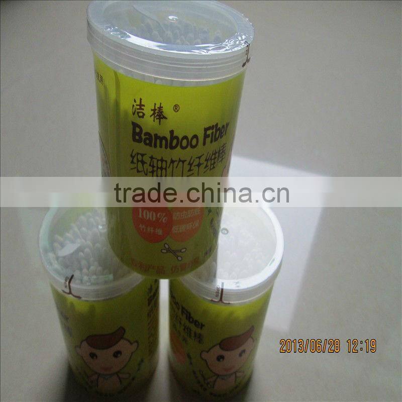 180pcs bamboo fiber baby cotton buds (cotton Stick)