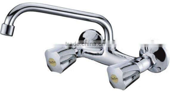 Plastic cross handle abs water faucet
