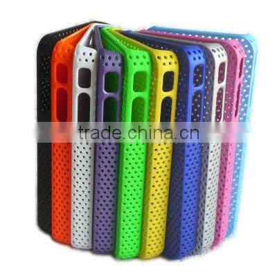 Shenzhen Wholesale Mesh Hard Case for iphone 4