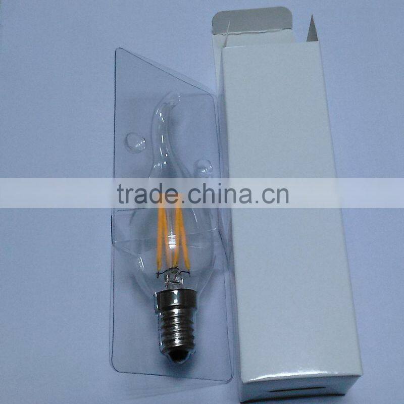 New wholesale products e14 filament bulb light 4w led candle bulb e14