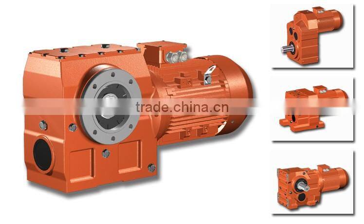 high efficiency helical worm gear box for agitator