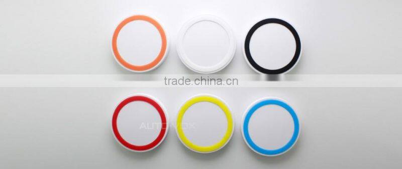 Colorful wireless mobile phone battery charger 2014