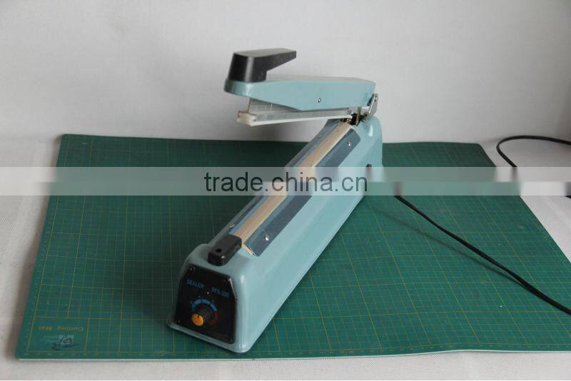 2015 new hot selling professional manual iron body hand heat press sealing machine