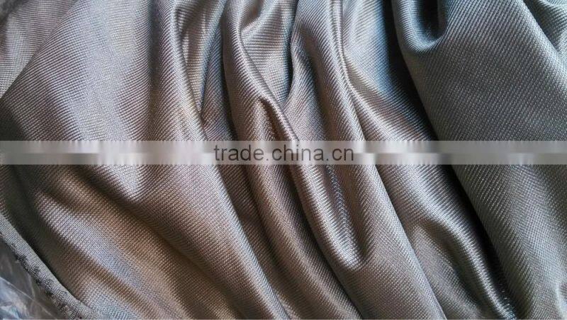 Polyester fabric silver side of wrapping cloth radiation maternity dress