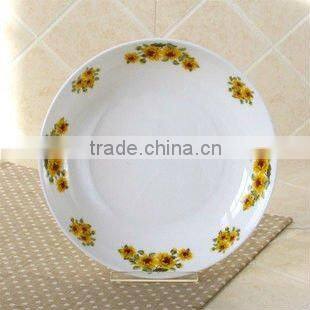 hot sale good looking Decal porcelain ceramic dinnerware plates