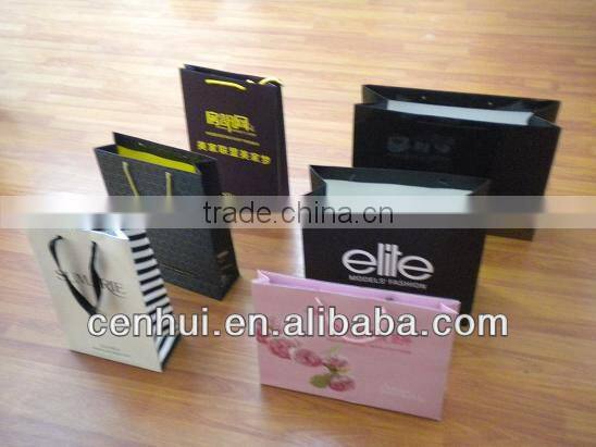 Shopping Paper Bag With Recycled Paper