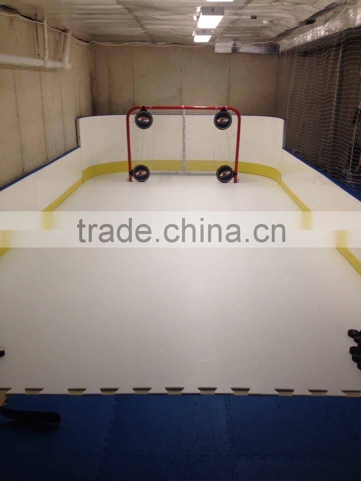 High quality uhmwpe ice rink boards, fake ice rink system
