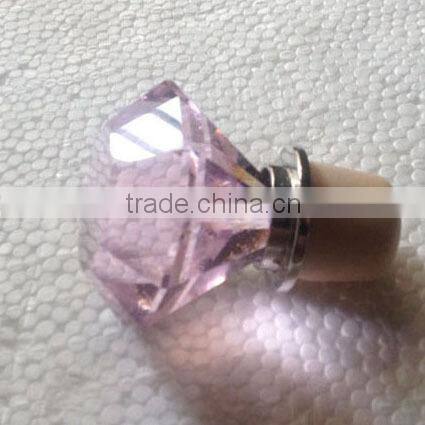 Top quality crystal bottle stopper, crystal wine stopper, cork crystal stopper CWS-1022