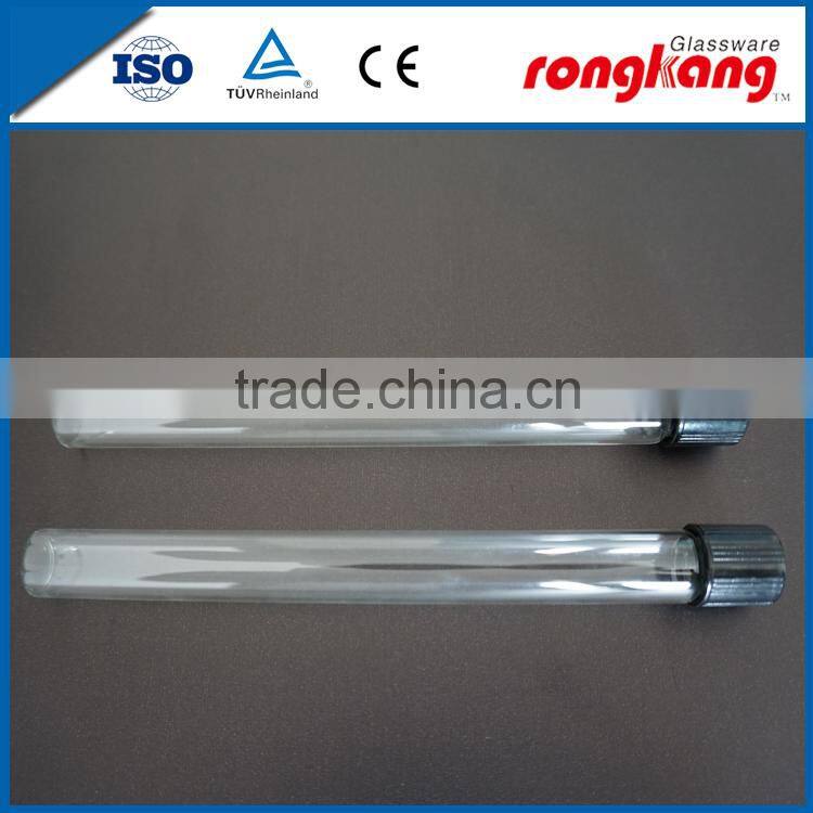 wholesale screw cap glass test tube