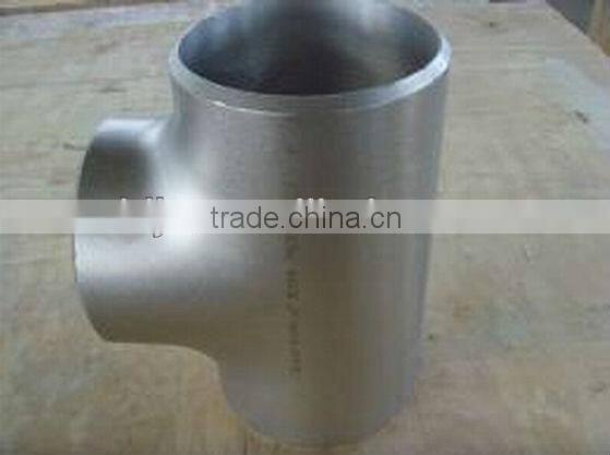 GB/ JB/ HGL/SHL/ANSI/ASME Stainless Steel Pipe Fittings Equal Tee / Coupling