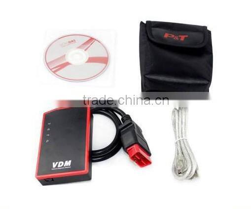 2015 Free software update Online automotive scanner vdm ucandas VDM UCANDAS V3.8 WIFI Diagnostic Tool With for Honda Adapter