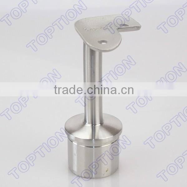Stainless steel handrail balustrade round post support round corner handrail bracket