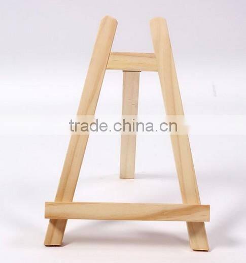 small wooden easel
