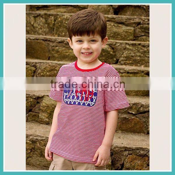 Summer stylish wholesale cheap little boys animal printed t-shirts