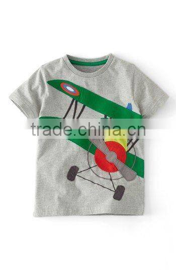 Summer stylish wholesale cheap little boys animal printed t-shirts