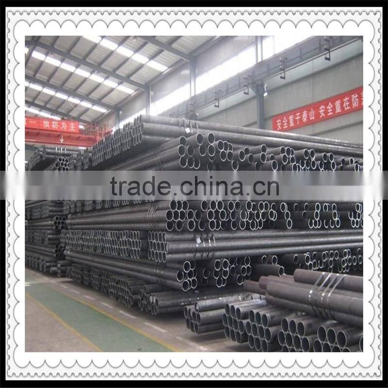 Black painted/PE coated/Varnished/seamless tube/steel pipe