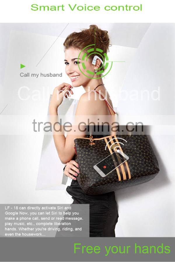 2015 New Popular Wireless Stereo Bone Conduction Bluetooth Headset