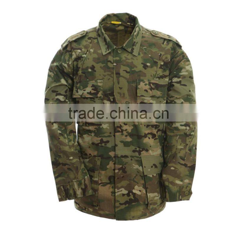 Wholesale CP multicam camouflage BDU military uniform