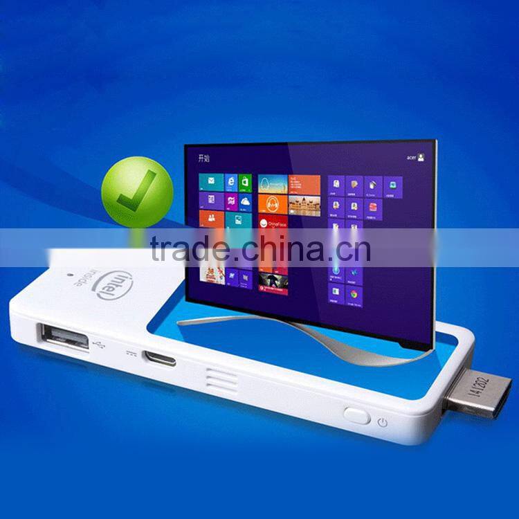 Quad Core Mini PC Stick with fan