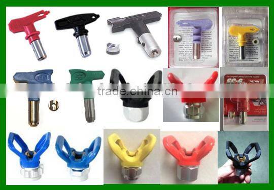 airless paint sprayer accessories spray gun filter spray tip and tip guard pressure hose extension pole