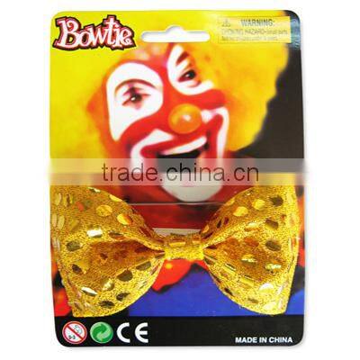 Funny sequin bow tie clown costume accessory