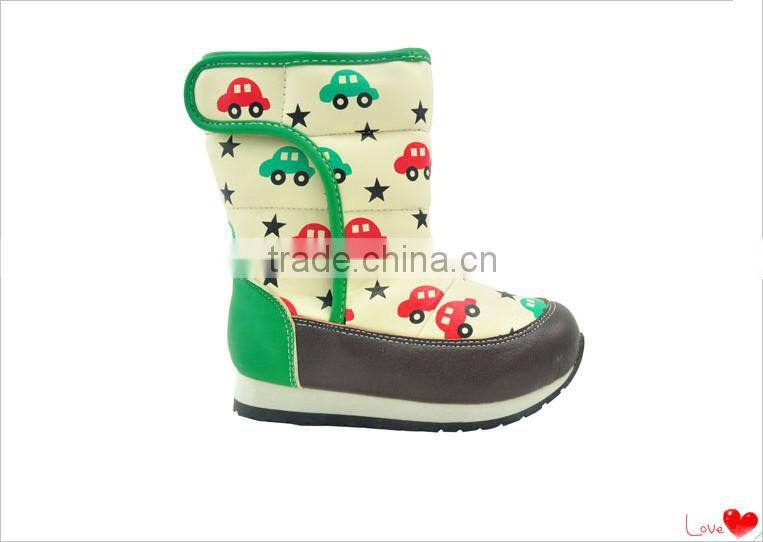 fashion cartoon lady girl warm boots non slip outsole