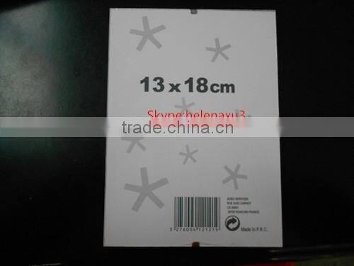 fancy frameless glass picture frame 4x6,5x7,8x10