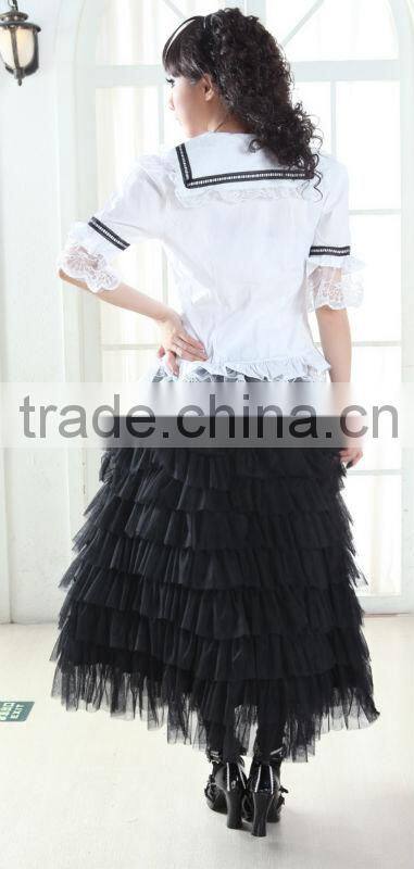 2013 the new GLP lolita Lolita waist the fifth sleeve lace shirt 81113