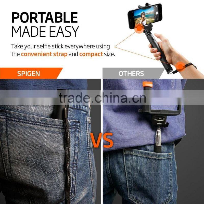 Wholesale Extendable Camera Tripod Handheld colorful wireless Monopod bluetooth Selfie Stick with bluetooth shutter button