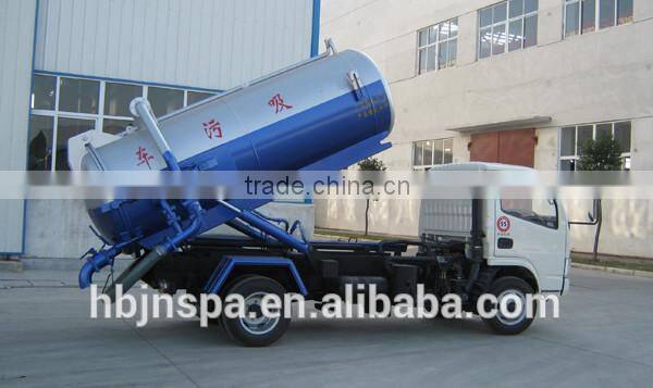 dongfeng 5000L vacuum sewage cleaning truck for sale