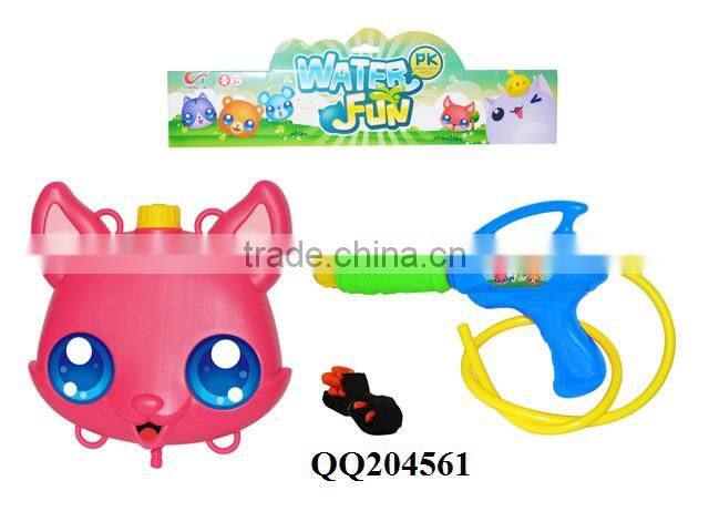 4 models plastic backpack water gun
