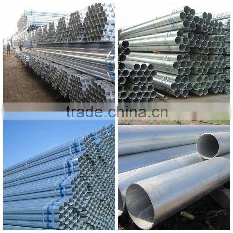 ASTM A210 seamless galvanized round steel tube price list