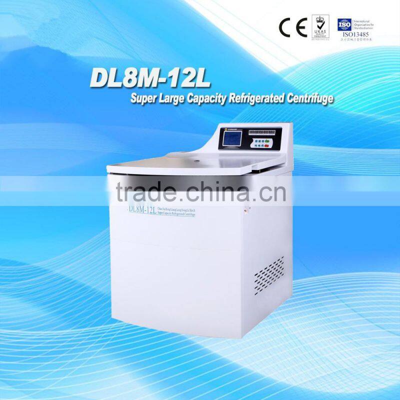 Super Large Capacity Refrigerated Centrifuge DL8M-12L