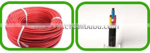 Teflon Fluoroplastics Insulated and Silicon Rubber Sheathed Power Cable with High Temperature and Heat Resistance