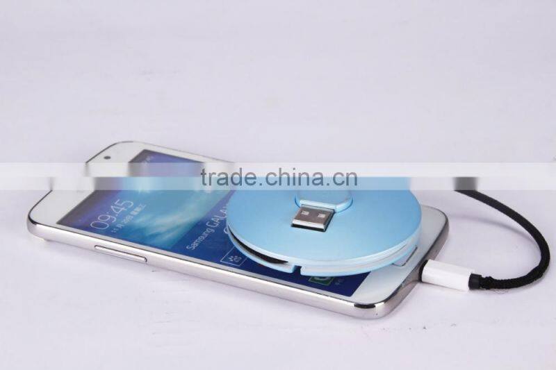 2015 Rechargeable portable charger with USB Cable trust power bank