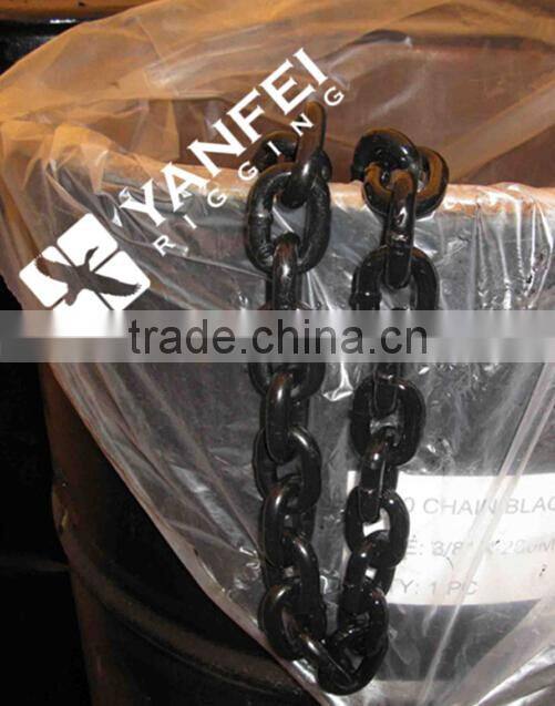 Standard Grade 80 Load Chain With Black FInished