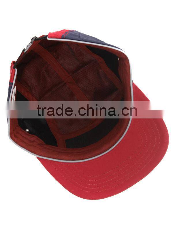 patckwork color uique plaid worn out baseball cap