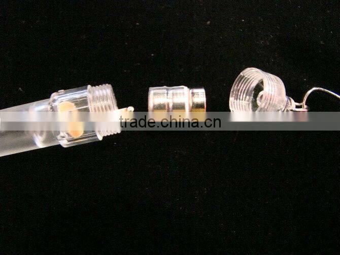 Promotional flashing led whistle