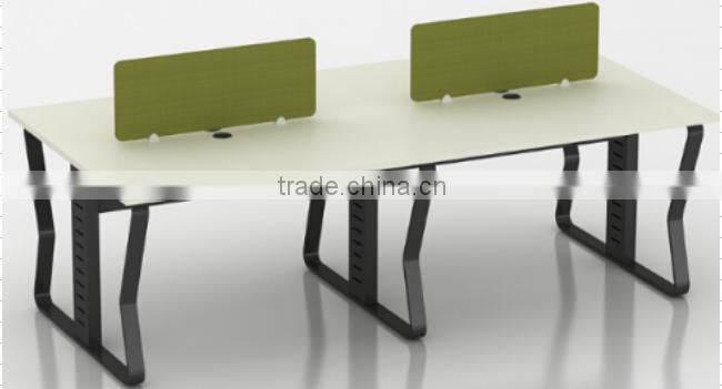 Office cubicle ergonomic workstation office separation desk 4 people seating