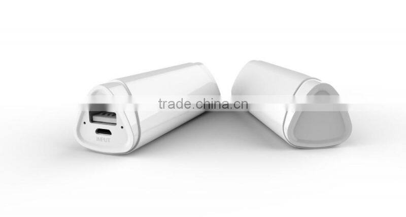 Best quality 2600 mAh smart power bank Li-ion battery smartphone power bank