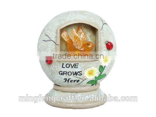 Gifts & Decor Solar Round Ball Trio Garden Path Lighting