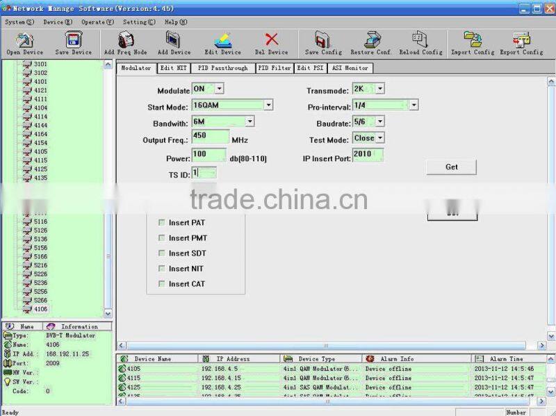 Hotel TV DVB-T RF Modulator / wireless TV RF modulator