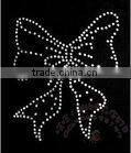 wholesales and stylish bow hot fix designs decoration