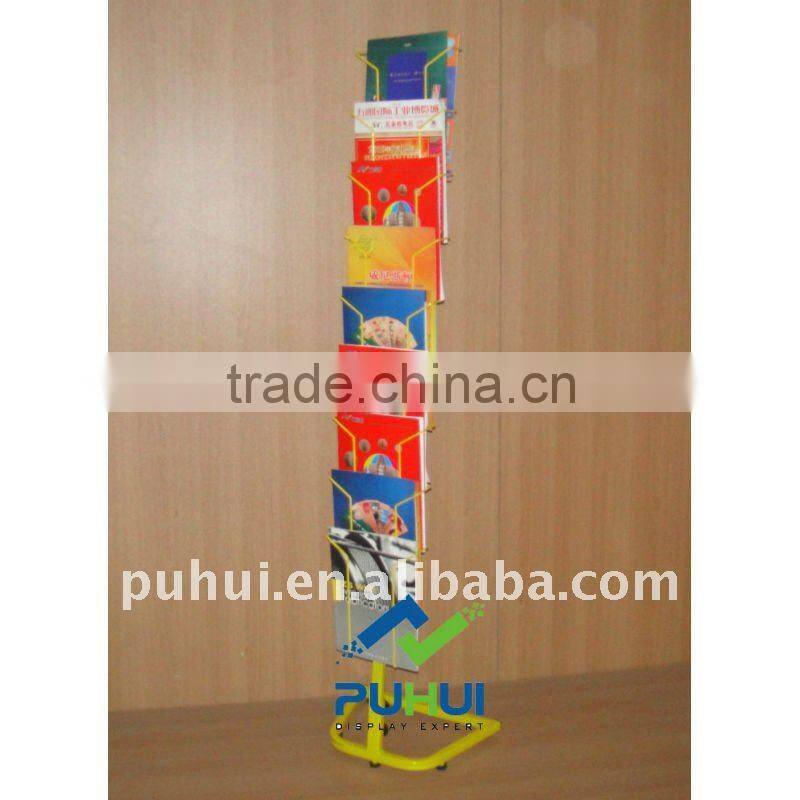 slanted leaflet rack