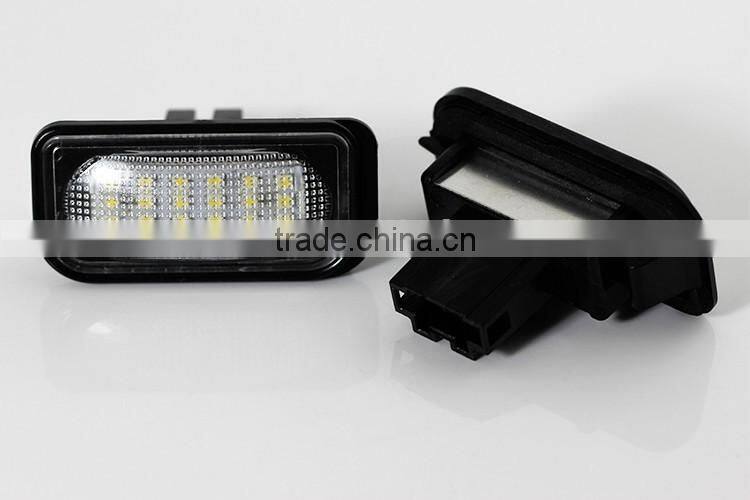 2016 hot sell DC12V-30V license plate led Directly replacement led license plate lamp truck for B enz