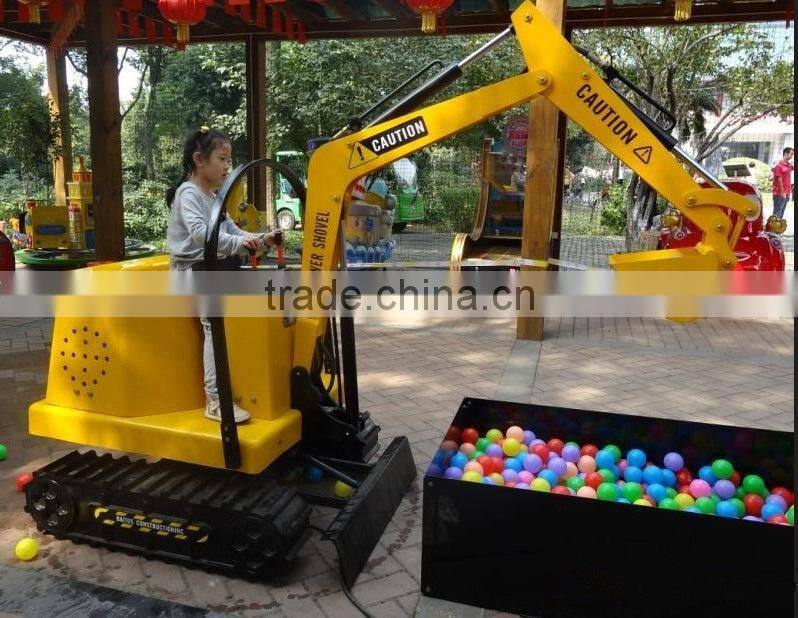 amusement park toy excavator
