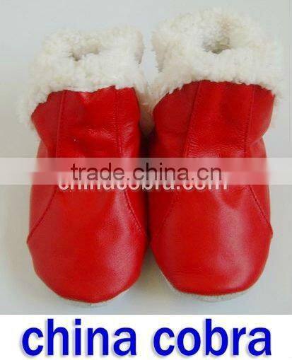soft sole leather baby boots for winter