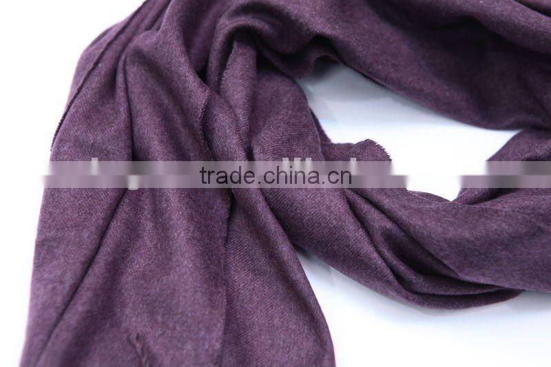 80%ACRYLIC 20%MODAL WOVEN PLAIN COLORED SCARF