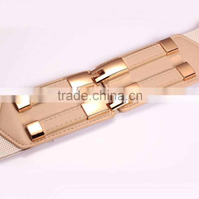 2016 sexy waist soft elastic dressy belts chastity girls skinny belt